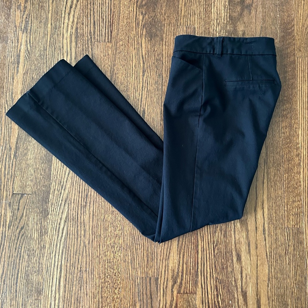 Old Navy Black Flared Dress Pants